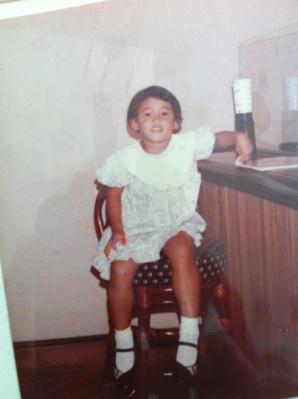 The blogger circa 1985-1986. Location unknown.