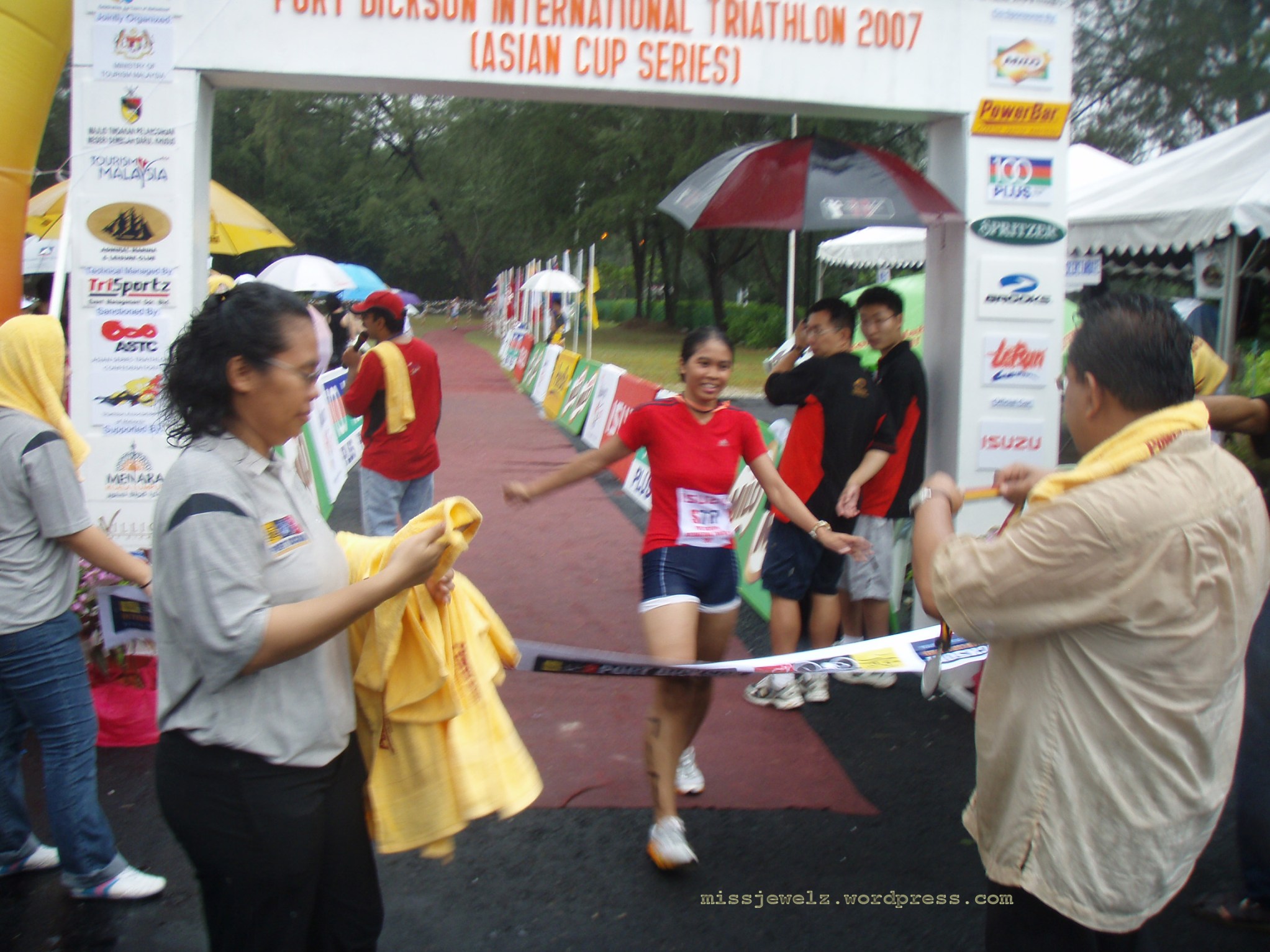 Second sprint tri finish ! 1:12