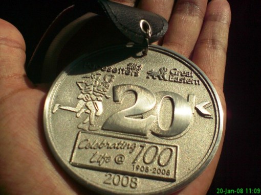 Finisher medal