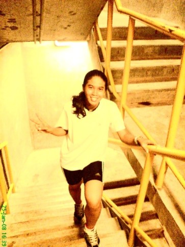 stairs training @ KL Tower