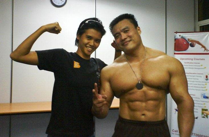 Wong Hong and proSifu Cecak Kobeng..huhuhu....