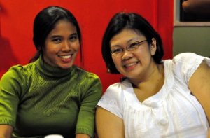 myself and Aileen. Congrats on ur 1st 10k run at SCKLM !!