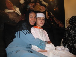 my brother and i. he did 18+3 for tarawih. Congrats !