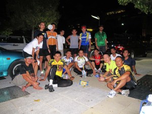 Putrajaya Firday Night Ride, 17 riders !!