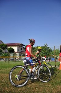 Powerman Malaysia 2009 - bike out