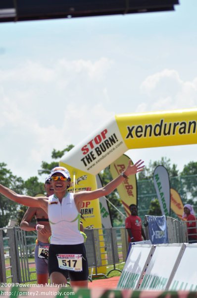 Powerman Malaysia 2009 - finish line