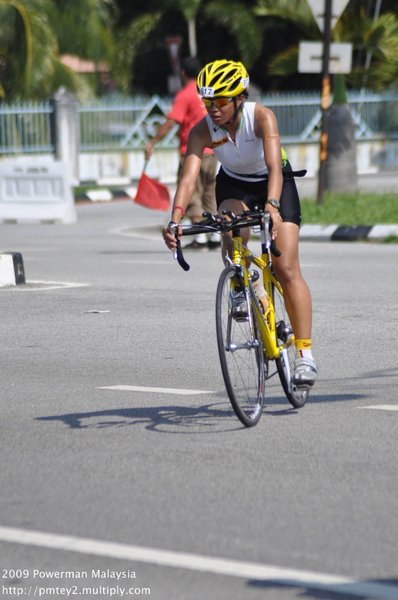 Powerman Malaysia 2009 - bike in 