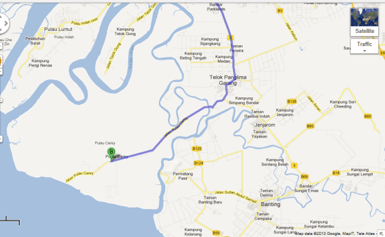 2m below the sea, formerly a swamp !