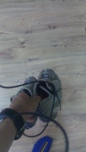 It finally happened last night.. took it to the trainer ! *must thank my husband for helping me out*