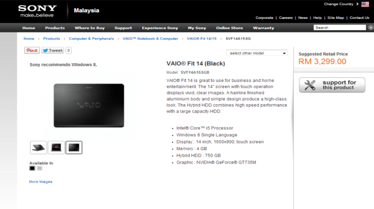 Sufficient memory and disk space for personal use ! 