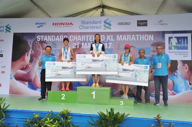 Full Marathon Malaysian Women's Open Category